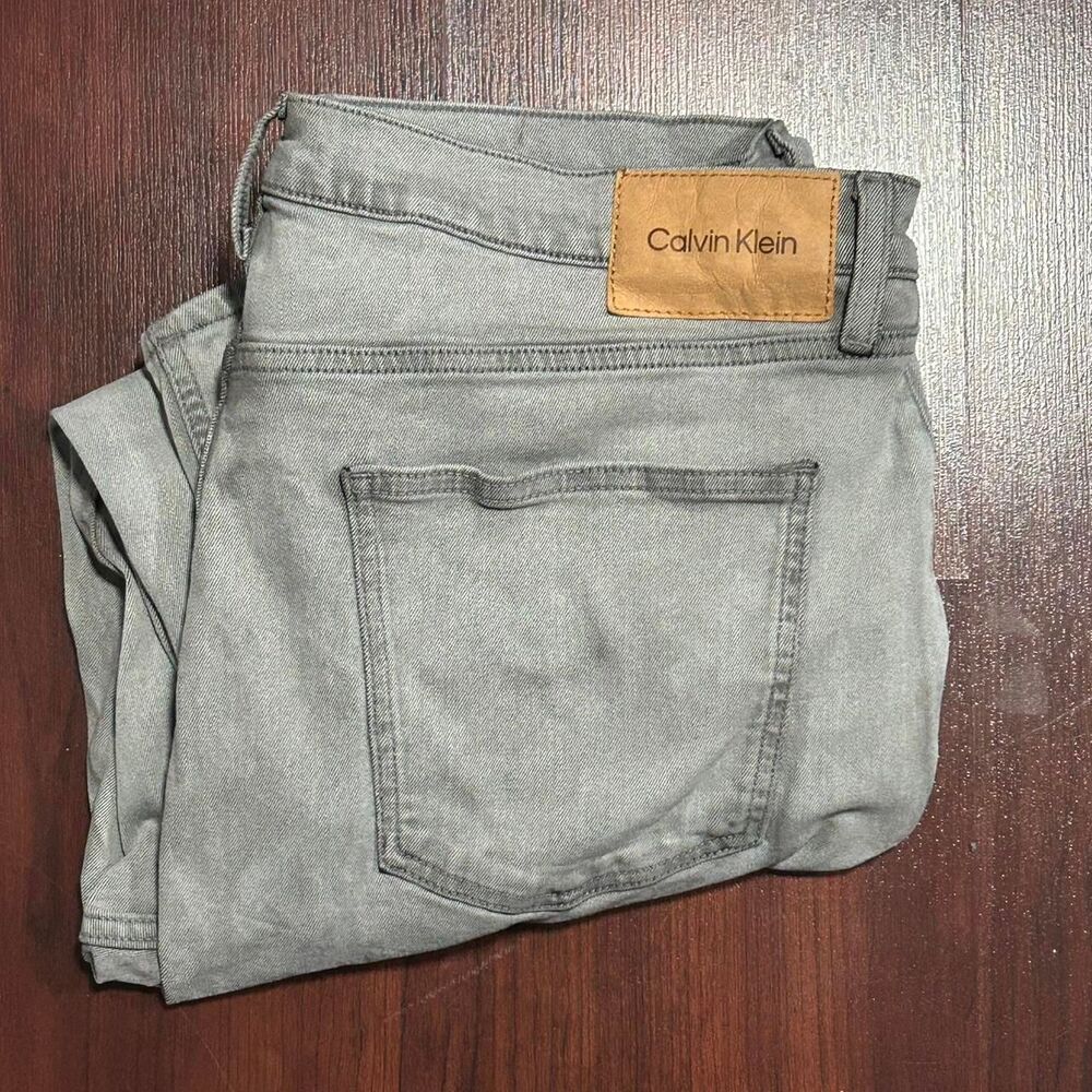 Calvin-klein Men's Grey Jeans